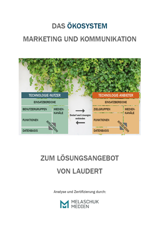 Zertifikat Ökosystem Marketing und Kommunikation von Melaschuk-Medien für Laudert