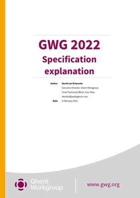 Ghent Workgroup - GWG 2022