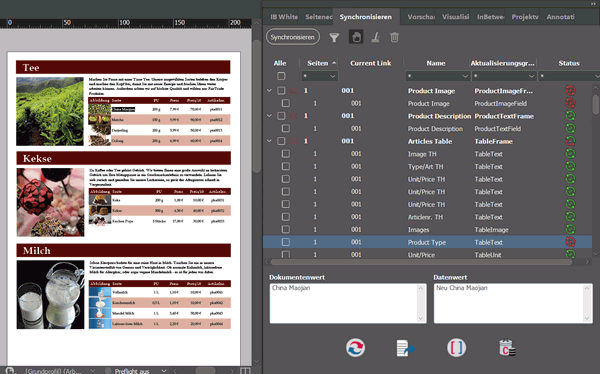 Die Jobliste im neuen Release InBetween 4.6 SR1