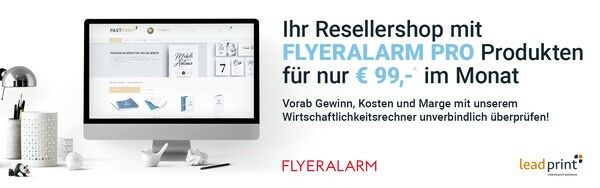 Flyeralarm Pro, Lead-Print – Be.Beyond