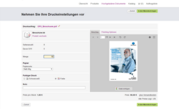 Bestellseite im Onlineshop
