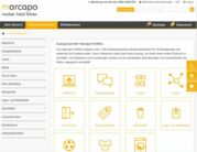 Der Showroom für marcapo Marketingportale zeigt die Vielfalt an Werbemaßnahmen. 