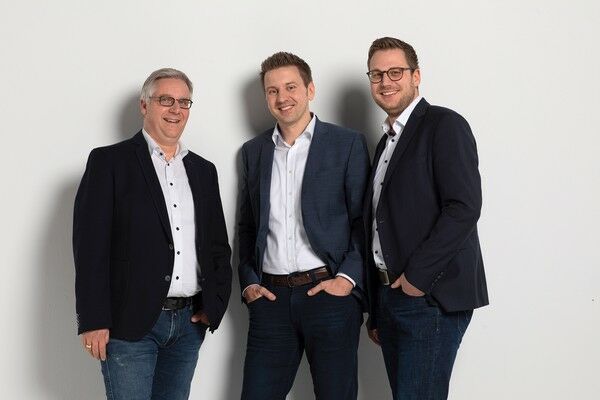 Geschäftsführung bei Laudert: Jörg Rewer, Sven Henckel, Holger Berthues