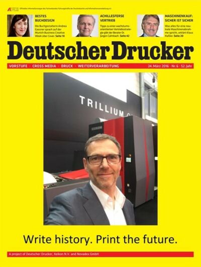 Novadex mit Democase auf der drupa 2016