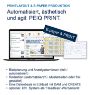 PEIQ PRINT – Automatisiert, ästhetisch und agil.