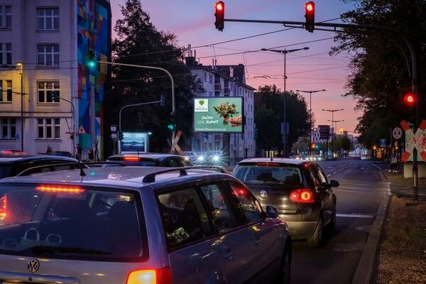Ströer - eintausendster Digital-Screen in Düsseldorf