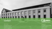 The contact details of d-serv GmbH