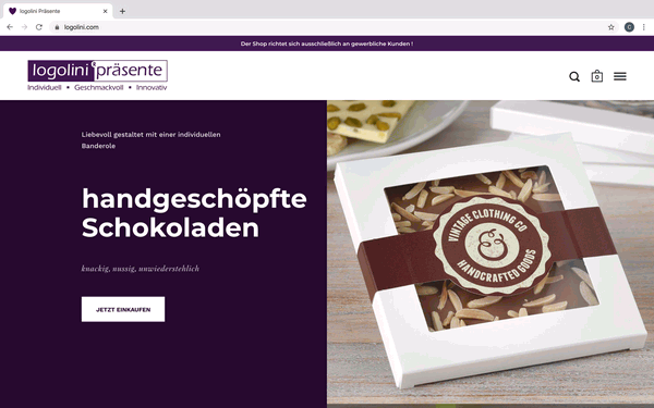 rissc solutions verbindet printformer-Technologie für den logolini Präsente Shop