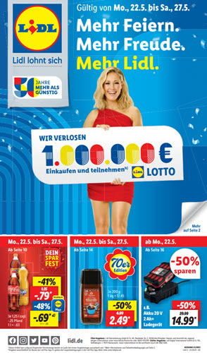 Lidl ist Gewinner beim Deutschen Prospekt Award