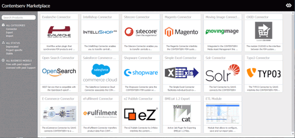 Contentserv Marketplace