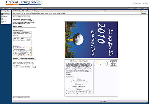 Editor in Pageflex Storefront