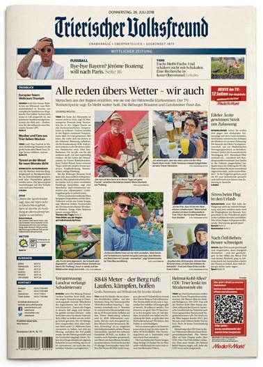 Trierischer Volksfreund mit InterRed