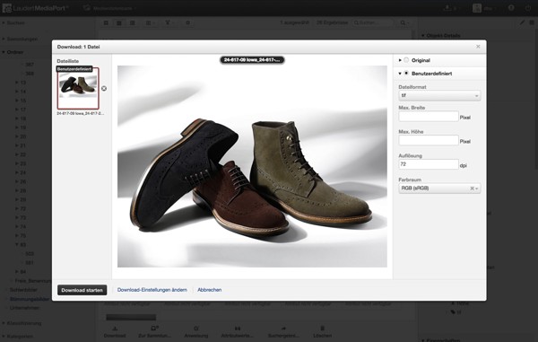 LLOYD Shoes setzt LaudertMediaPort® 3 ein