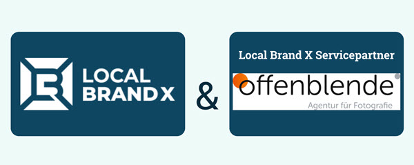 Logos: Local Brand X und die Agentur Offenblende