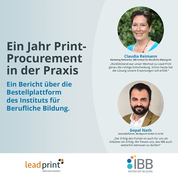 IBB - Print Lounge von Lead-Print - Be.Beyond