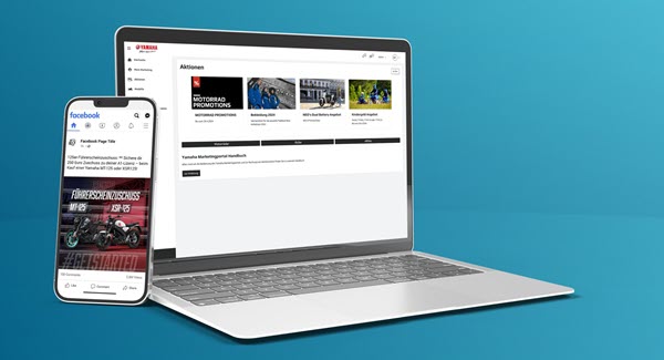 MEHRKANAL-Marketingplattform für Yamaha (Bildschirmfoto)