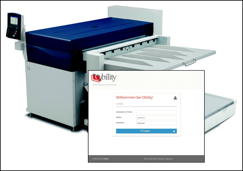 Printdata auf der druck+form