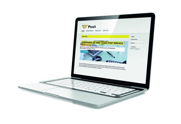 Web-to-Print-Lösung tagespost.at der österreichischen Post