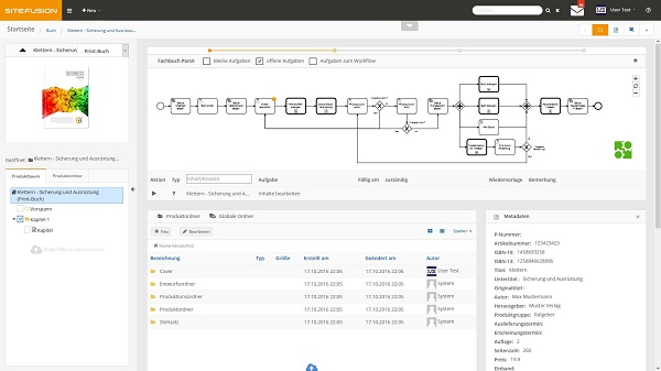 SiteFusion mit BPMN Workflow-Engine