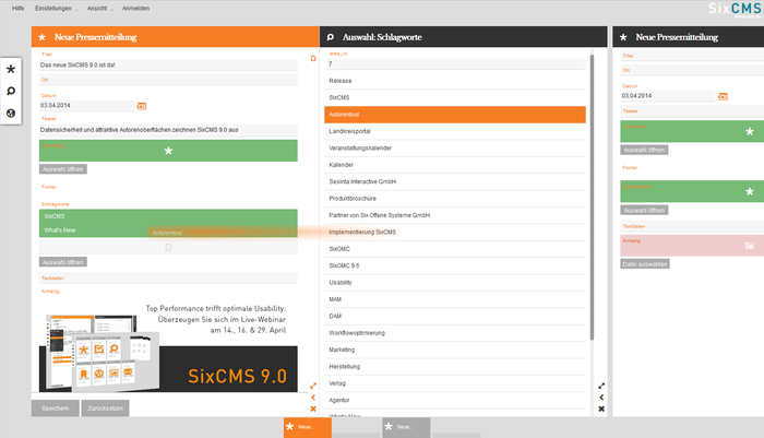 SixCMS Version 9