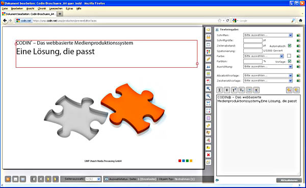 Modul CODIN® Template
