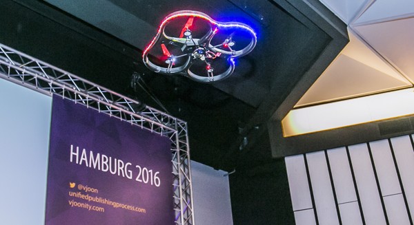 Drohnenflug bei der vjoonity 2016