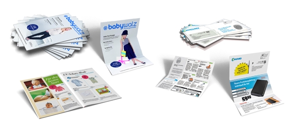 Print-Werbemittel mit genow der Willmy MediaGroup