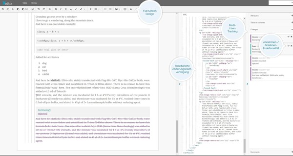 Der Xeditor 4.0 in neuem Flat-Design