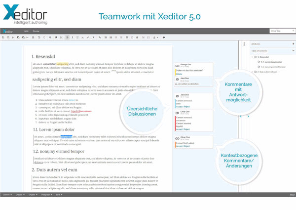 Der XML-Editor Xeditor 5.0 von Xpublisher