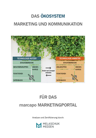 Zertifikat Ökosystem Marketing und Kommunikation von Melaschuk-Medien für marcapo